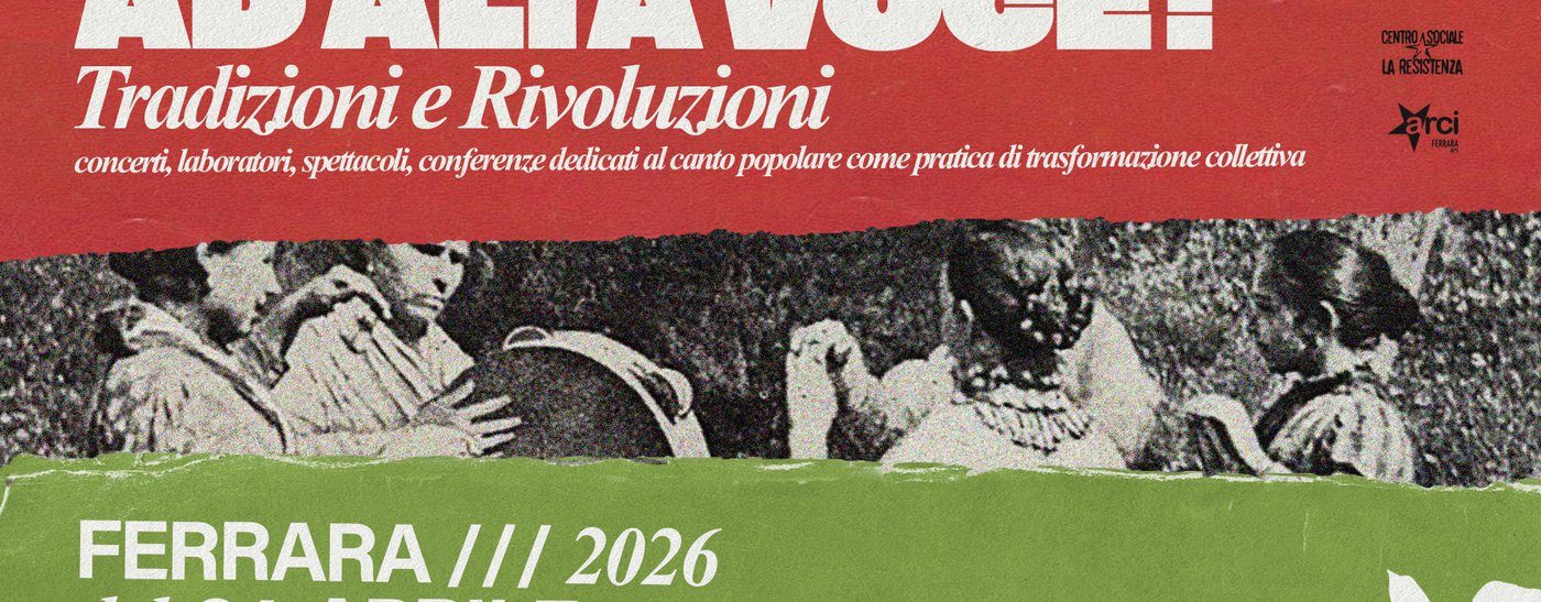 Ad Alta Voce! Tradizioni e Rivoluzioni, a Ferrara dal 24 aprile al 03 maggio 2026