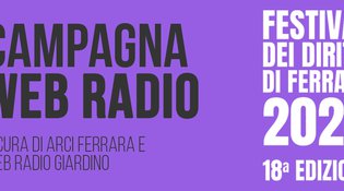 FESTIVAL DEI DIRITTI 2020 | La campagna Web Radio
