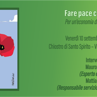 FARE PACE CON LA NATURA: PER UN'ECONOMIA DI PACE E DI GIUSTIZIA