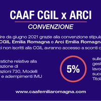 CONVENZIONE CAAF CGIL E ARCI